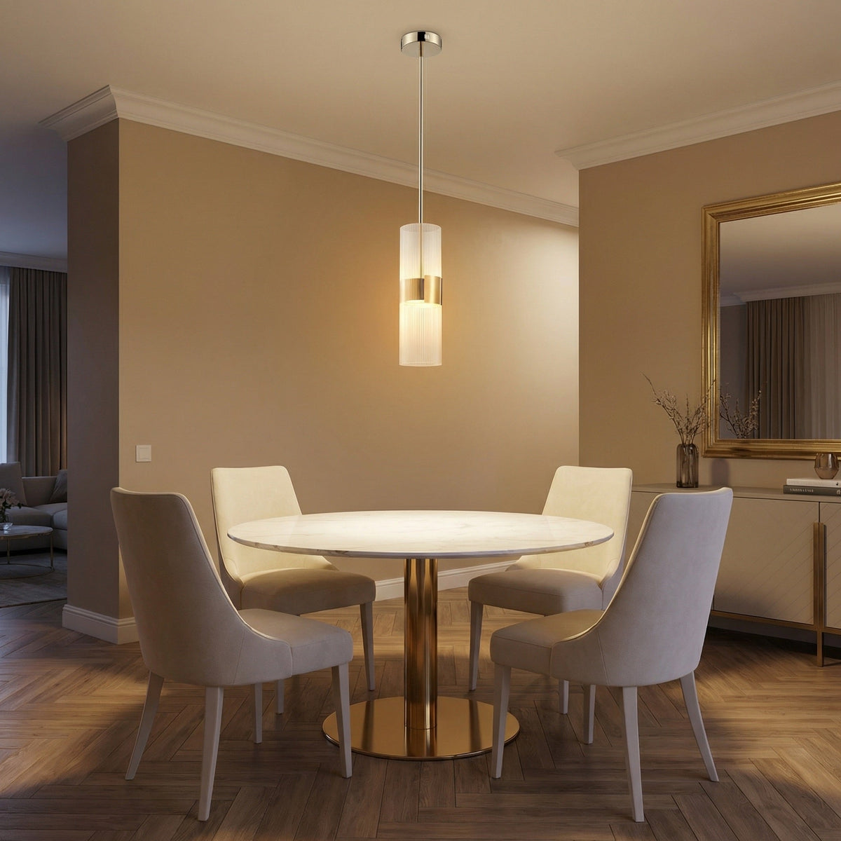 Yiosi Series Acrylic Pendant Light - scene-1