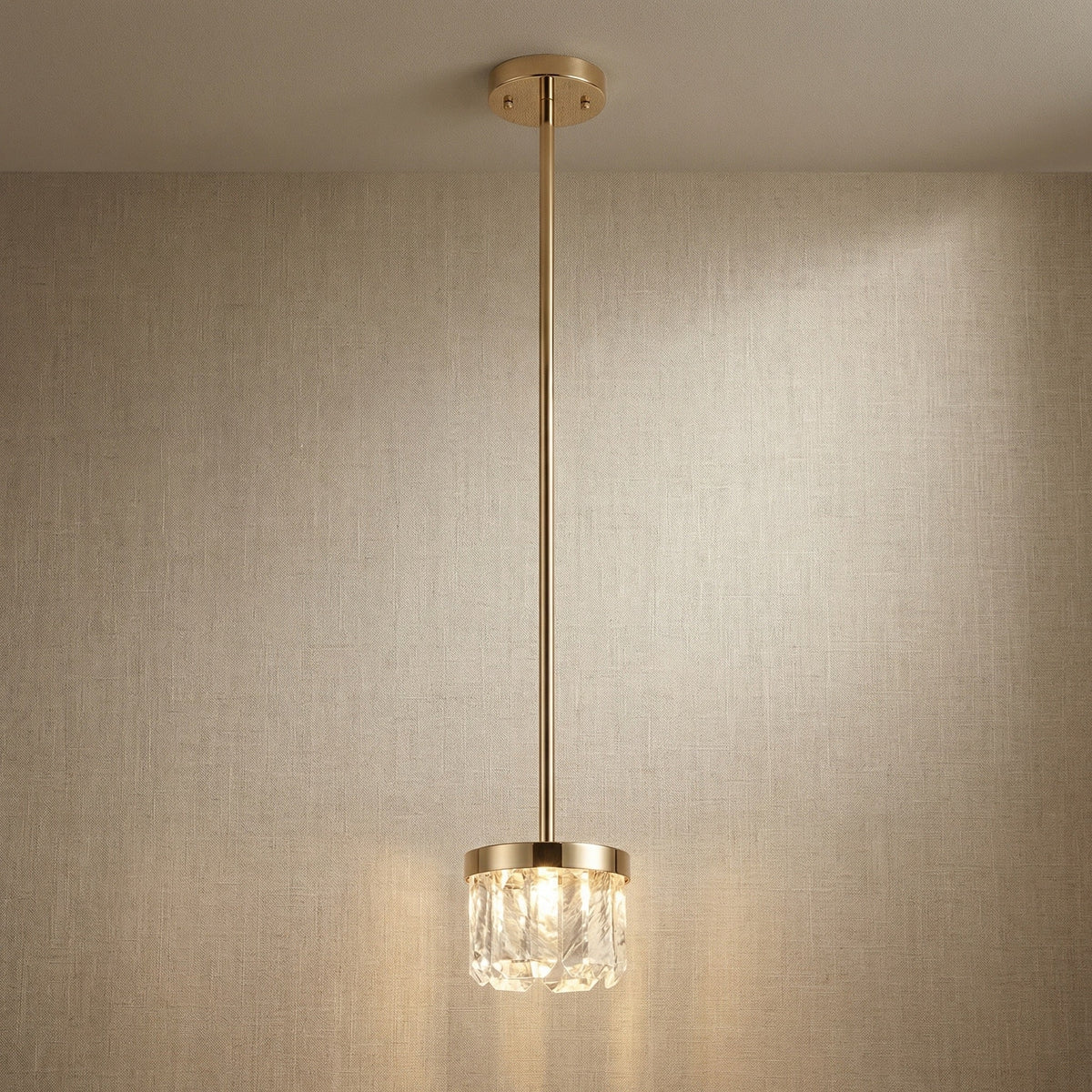 Yiosi Series Crystal Pendant Light Style B - 8" (Dia 205mm)