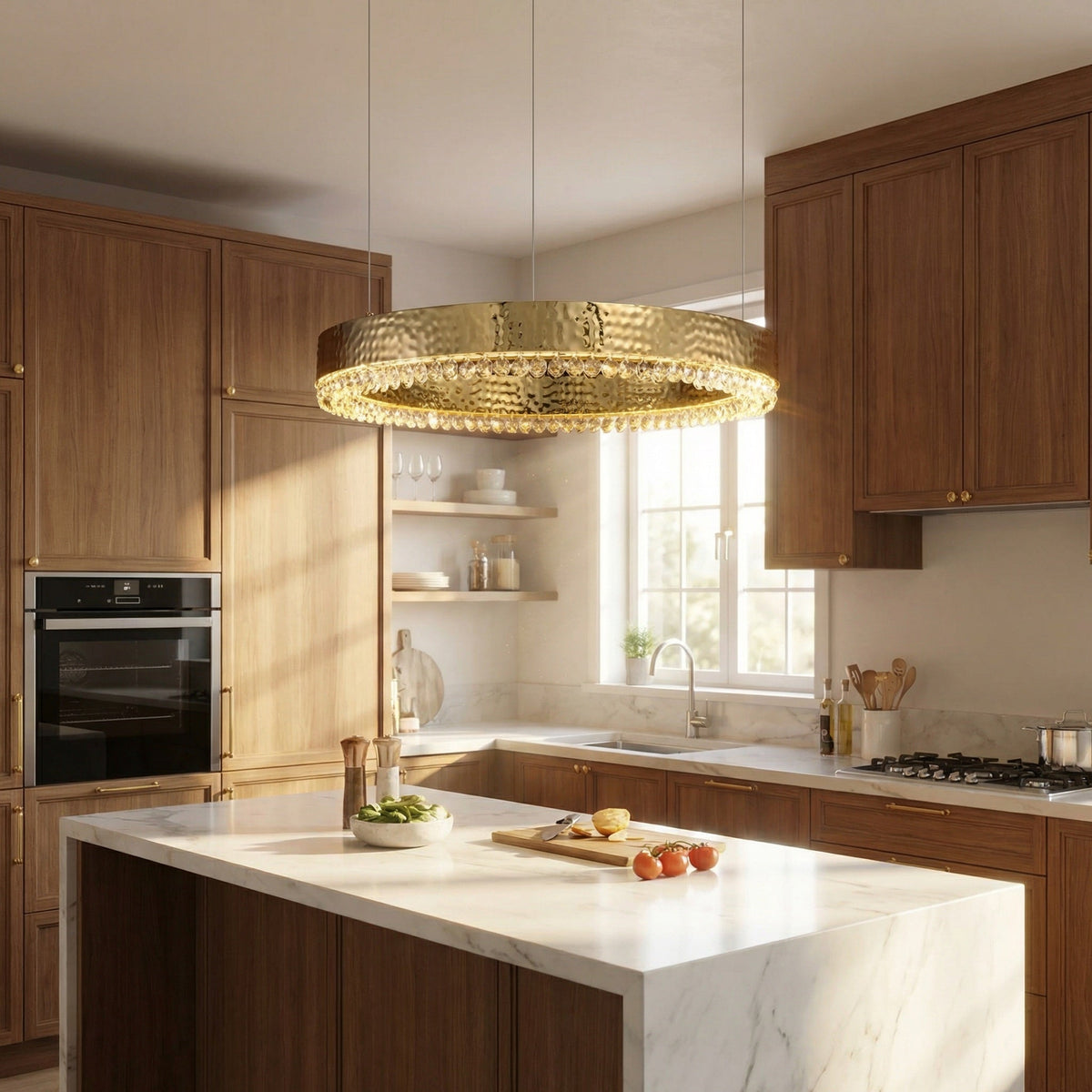 Yiosi Series Crystal Pendant Light Style G - scene-2