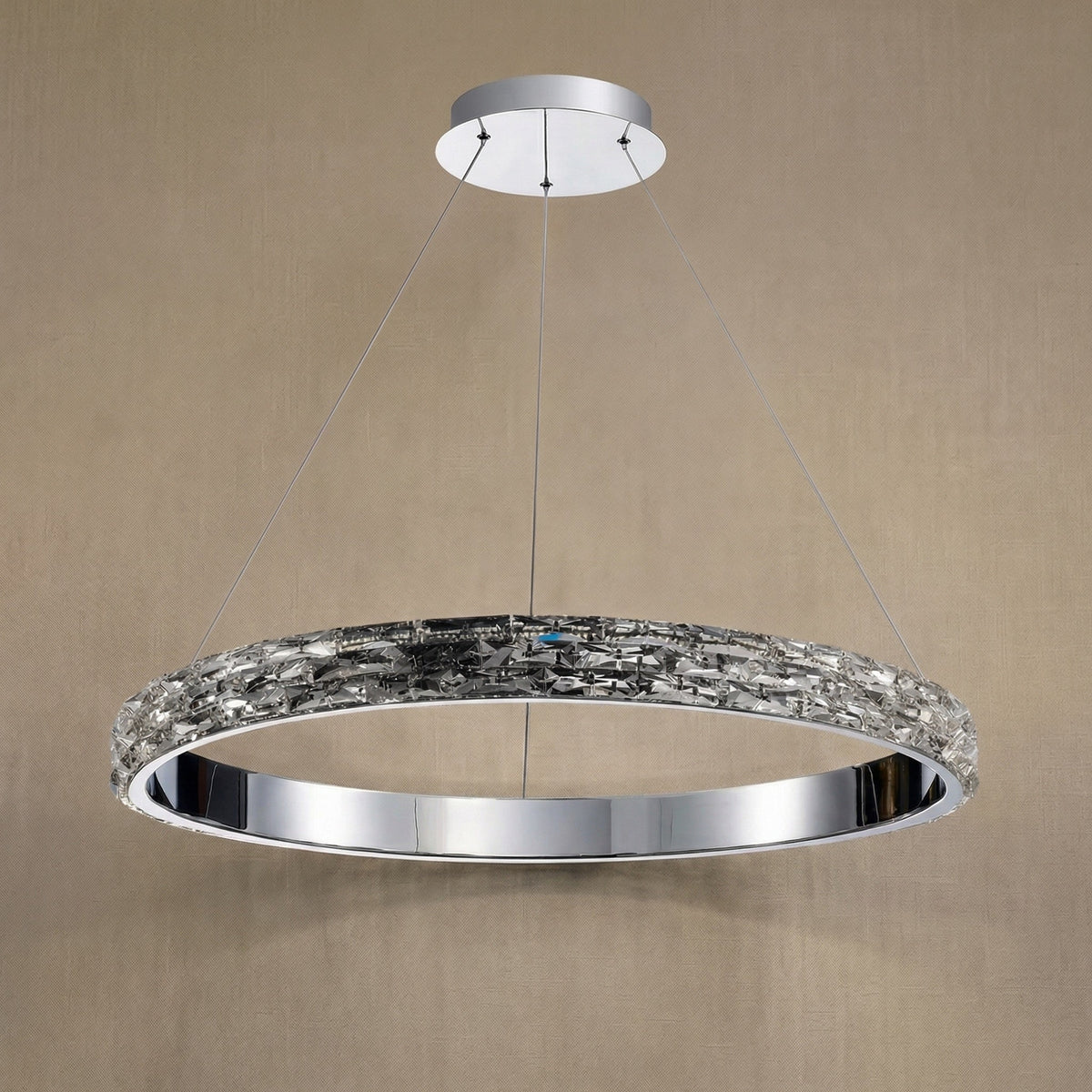 Yiosi Series Crystal Pendant Light Style L - dark