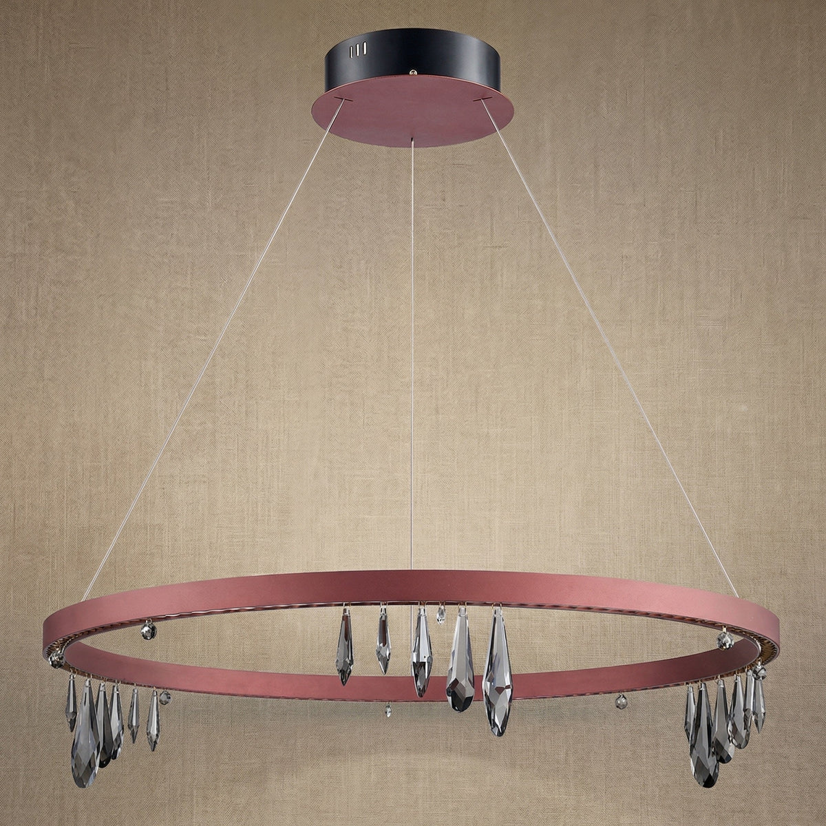 Yiosi Series Crystal Pendant Light Style M - dark