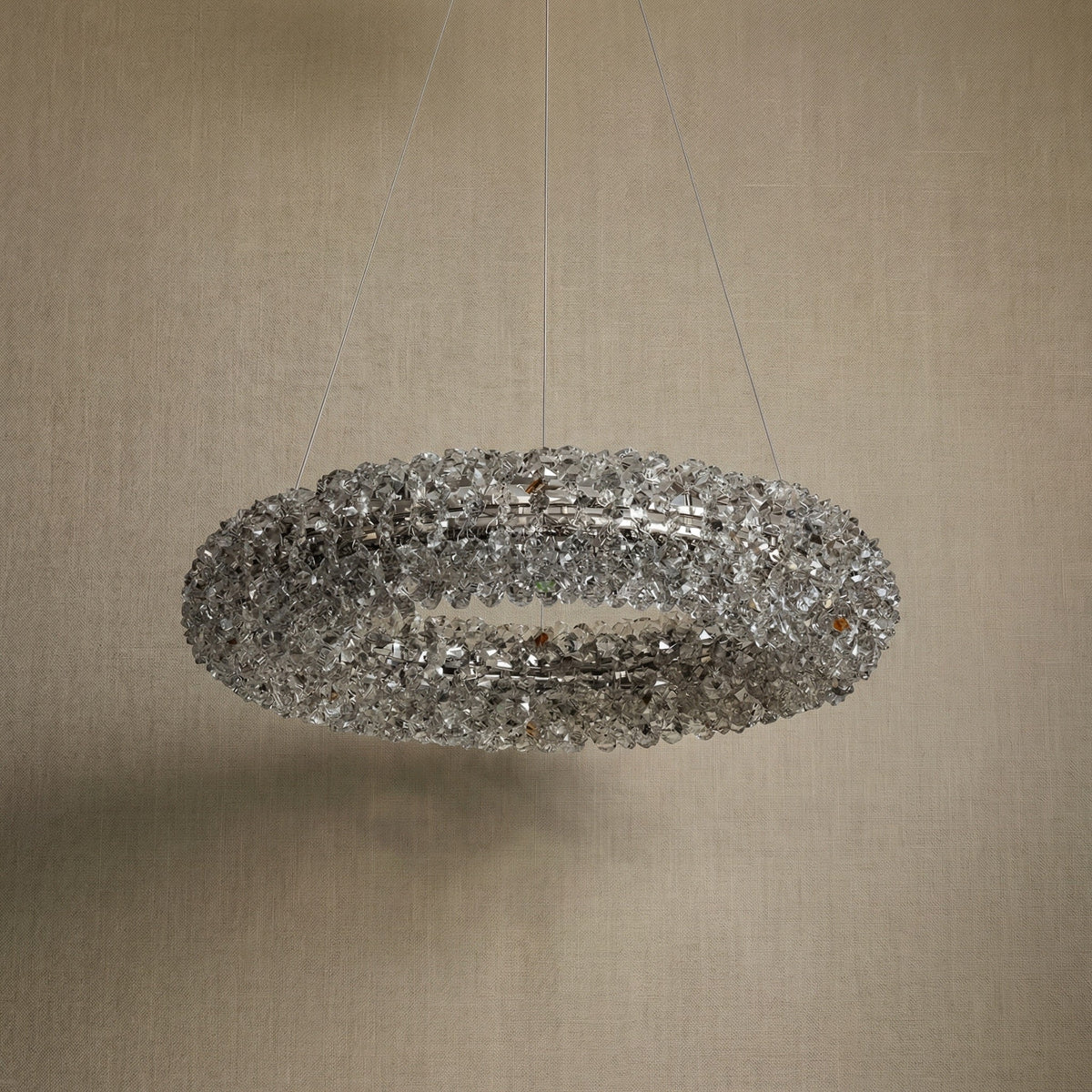Yiosi Series Crystal Pendant Light Style P - dark
