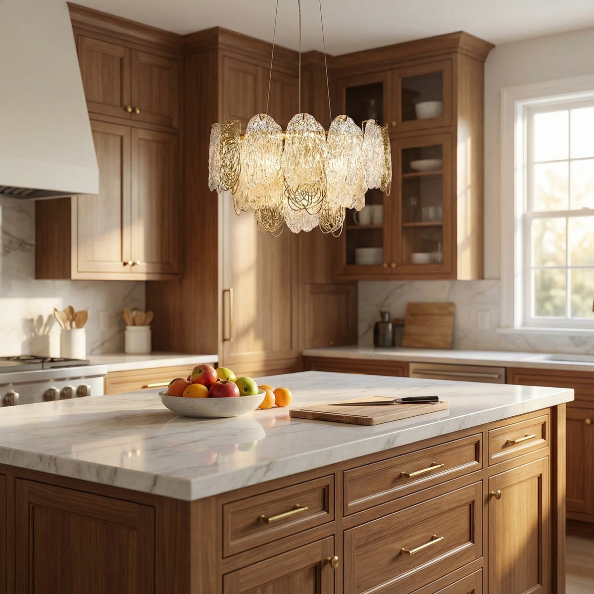 Yiosi Series Glass Pendant Light Style R - scene-2