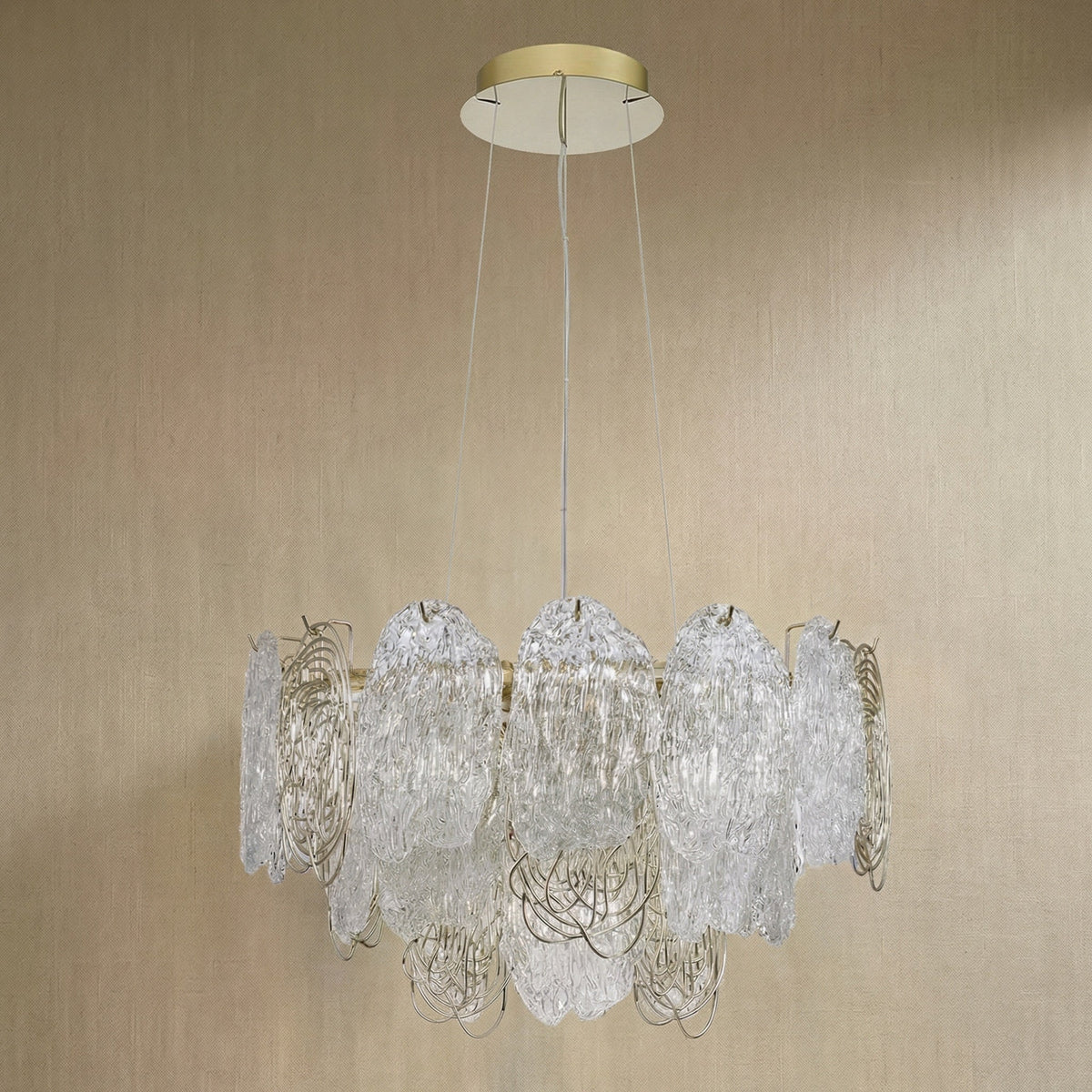 Yiosi Series Glass Pendant Light Style R - dark