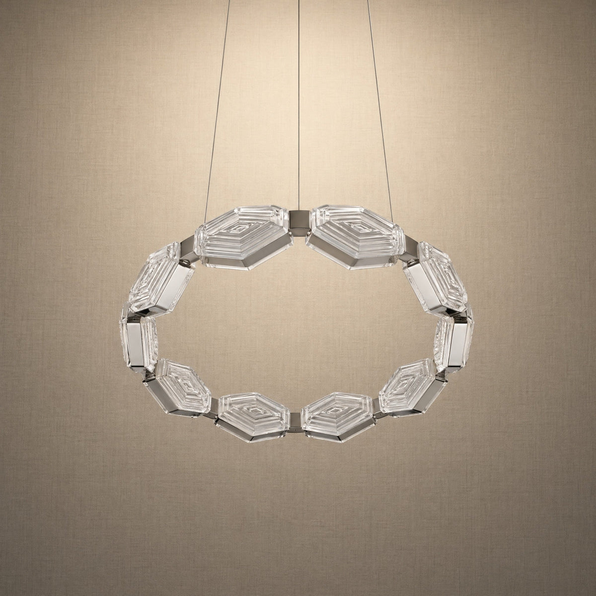 Foyer Chandelier Contemporary in a living room