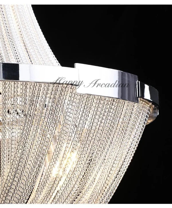 HA Alisa Plated Luxury Chandelier