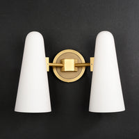 Bianco Double Sconce