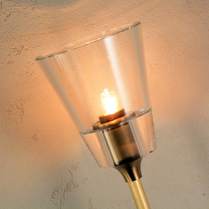 Scepter Long Sconce Bronze