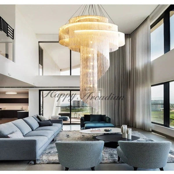 HA Alisa Multi-Layer Ring Chandelier