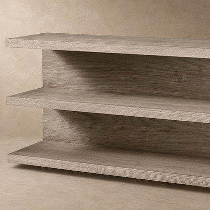 Contemporary Wood Console Table by Happyarcadian