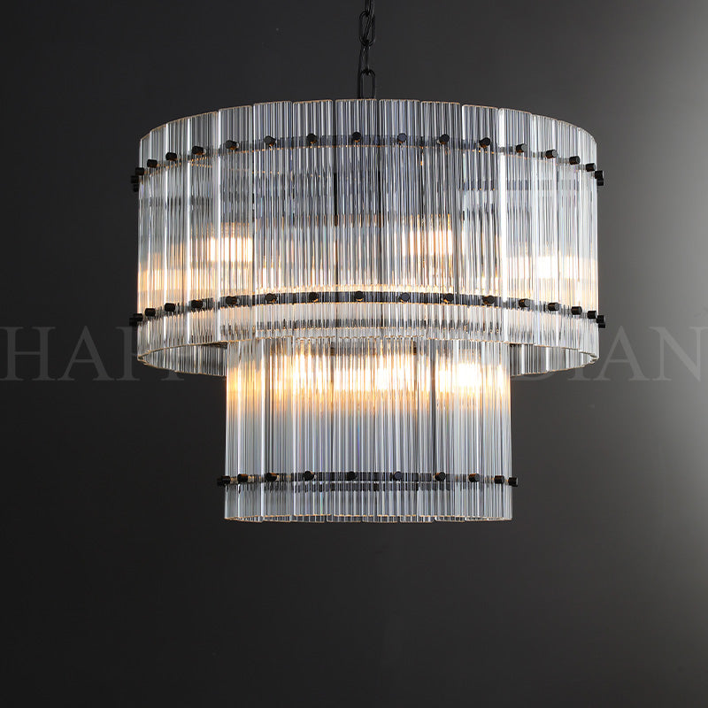 HA Damian TWO-TIER Round Chandelier