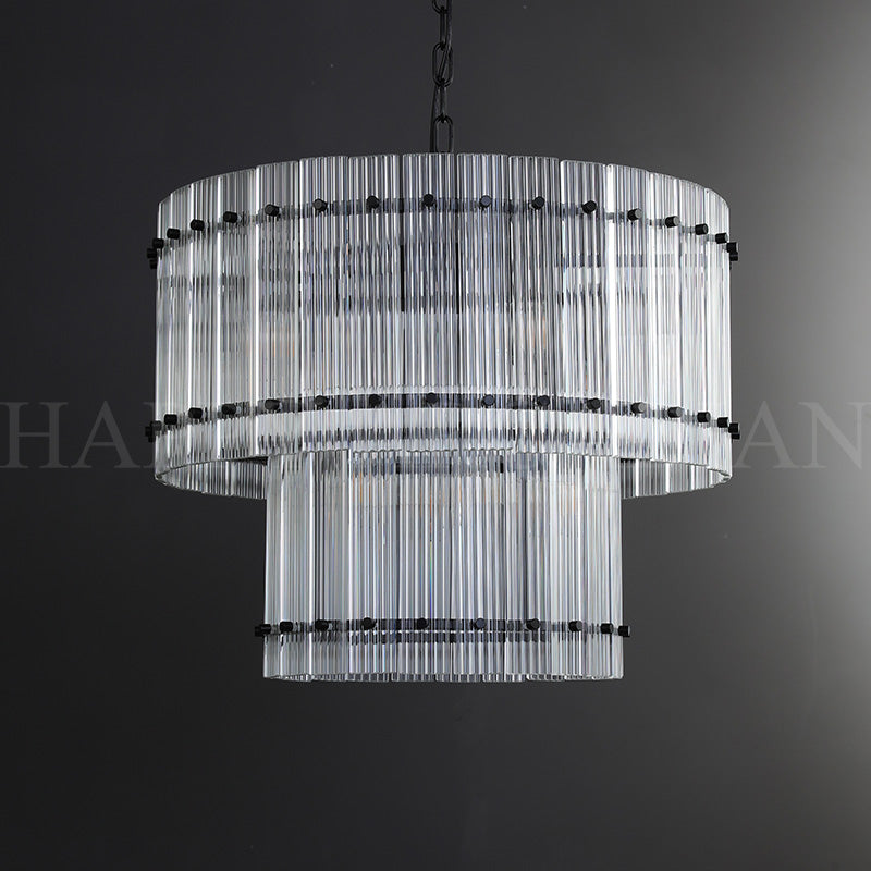 HA Damian TWO-TIER Round Chandelier
