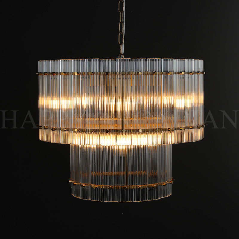 HA Damian TWO-TIER Round Chandelier