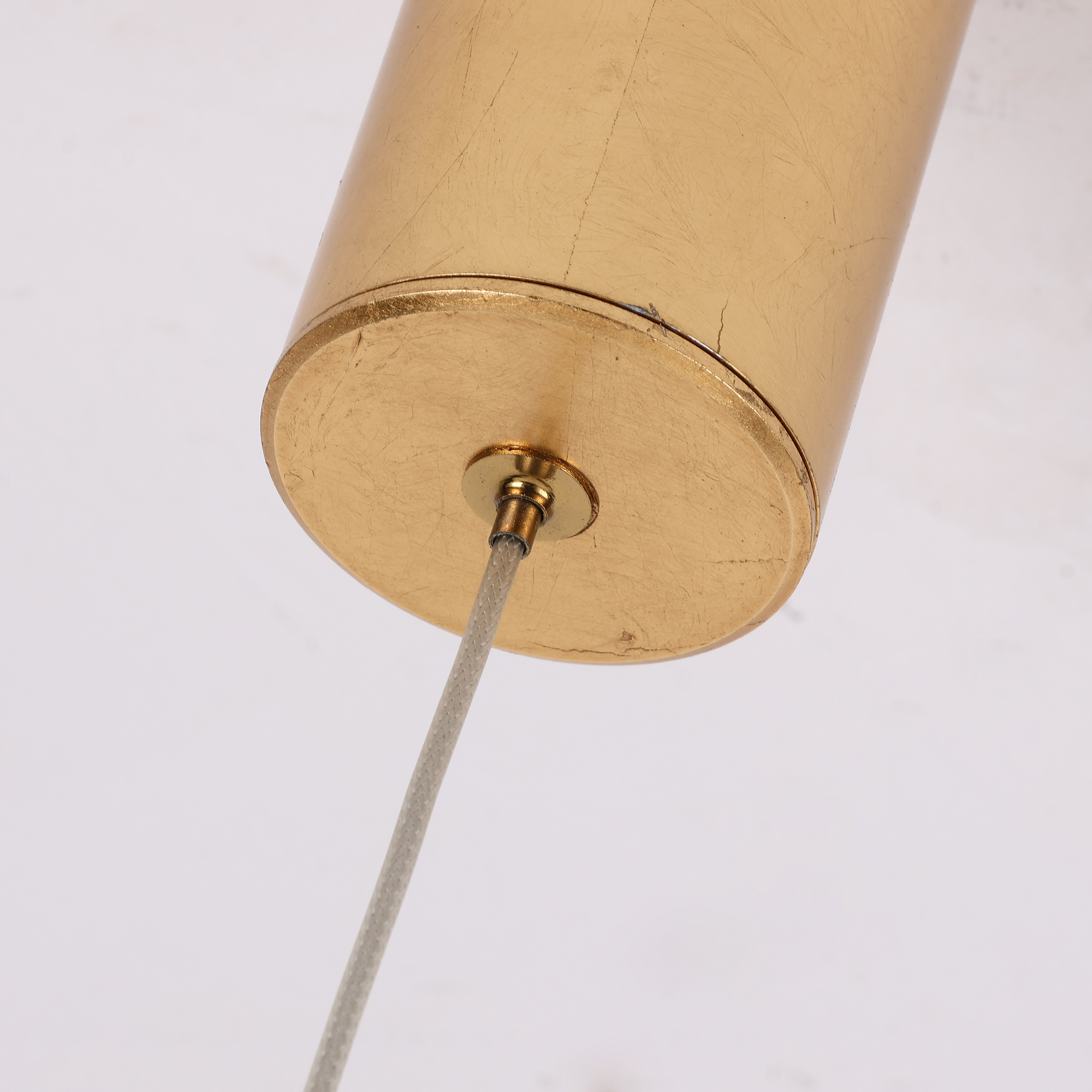 Olive Modern Brass Pendant Lamp