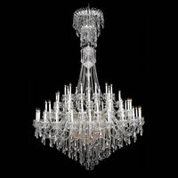 100 lights bohemia glass crystal chandelier