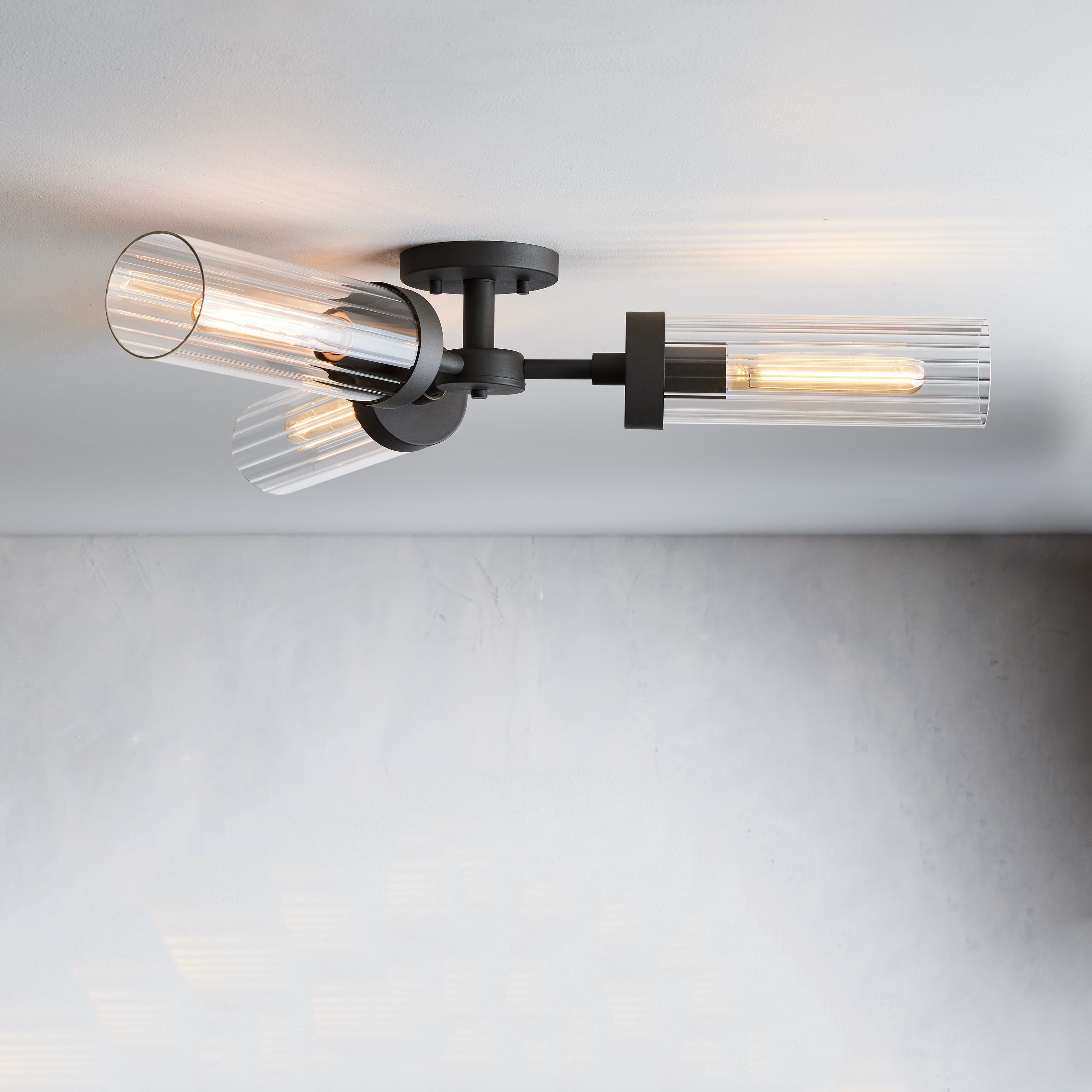 Andreas 3-Light Flushmount Ceiling Lamp
