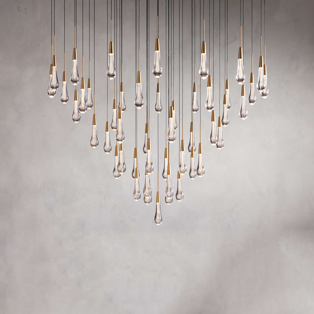 Sorenza Modern Round Chandelier Lighting - 58"W
