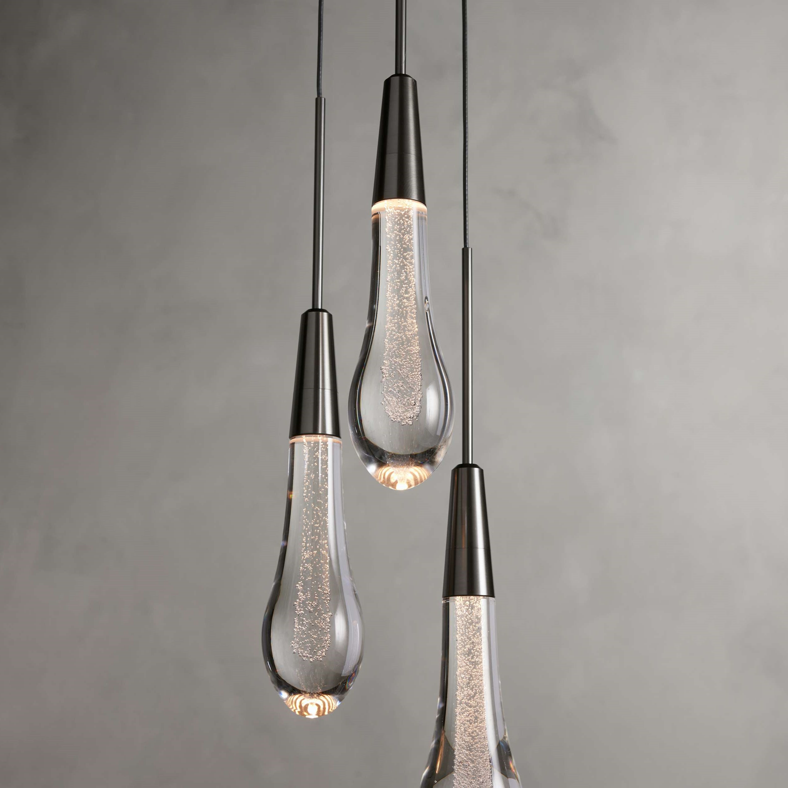 Soltaire Modern 3 Light Round Chandelier Lighting