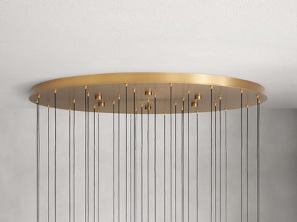Sorenza Modern 17'' 24'' 36'' Round Chandelier Lighting