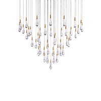 Sorenza Modern Round Chandelier Lighting - 58"W