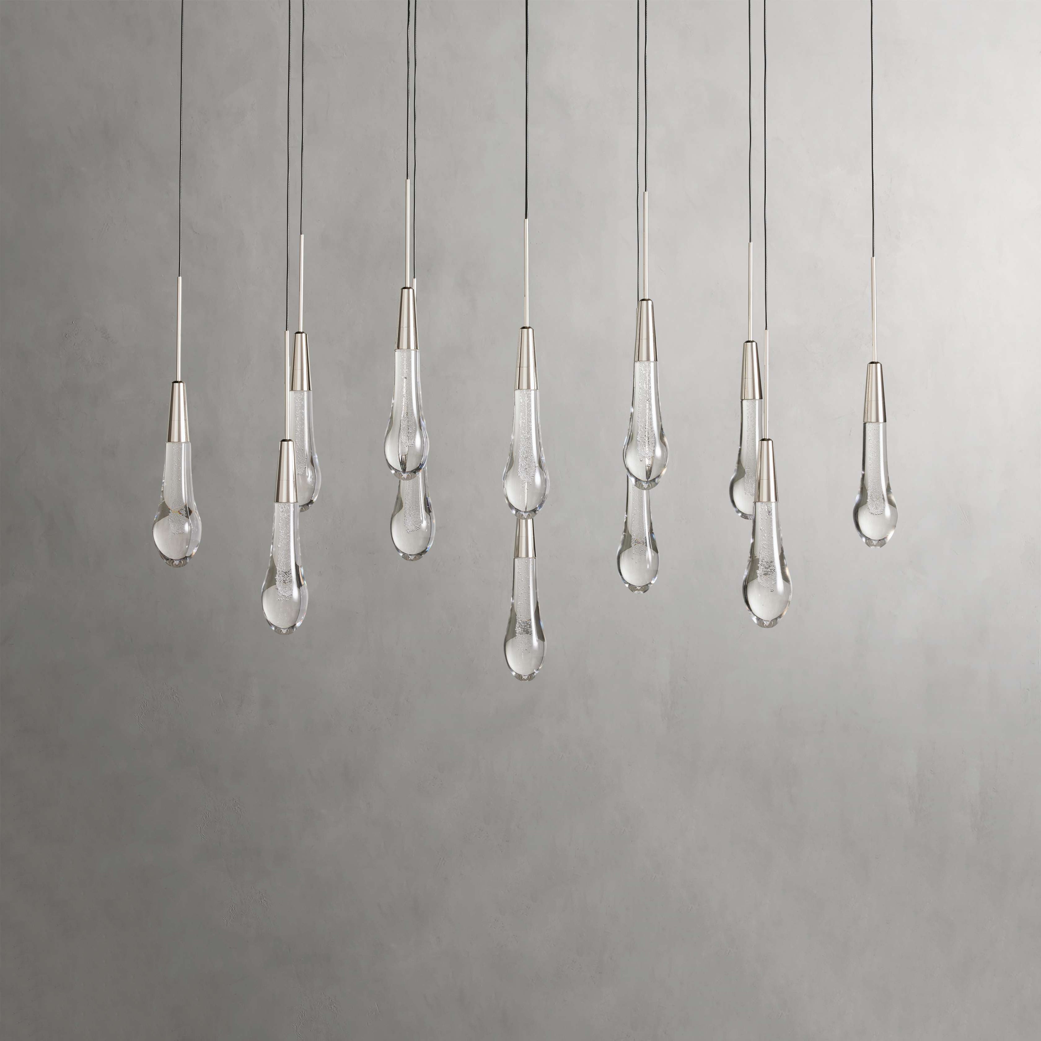 Soltaire Modern 37" Linear Chandelier