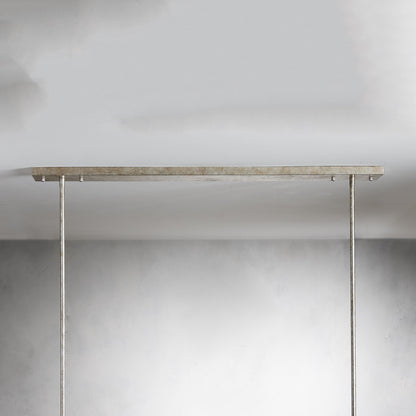 Corvane Luxury Selenite Linear Chandelier 49'' 59''