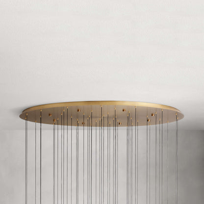 Sorenza Modern Round Chandelier Lighting - 58"W