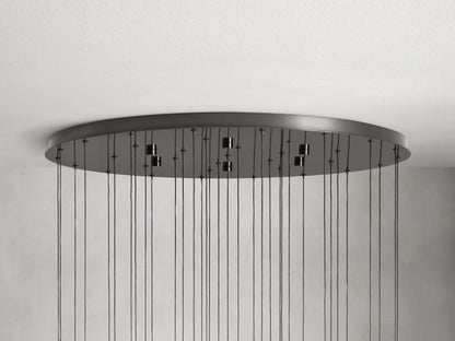 Sorenza Modern 17'' 24'' 36'' Round Chandelier Lighting