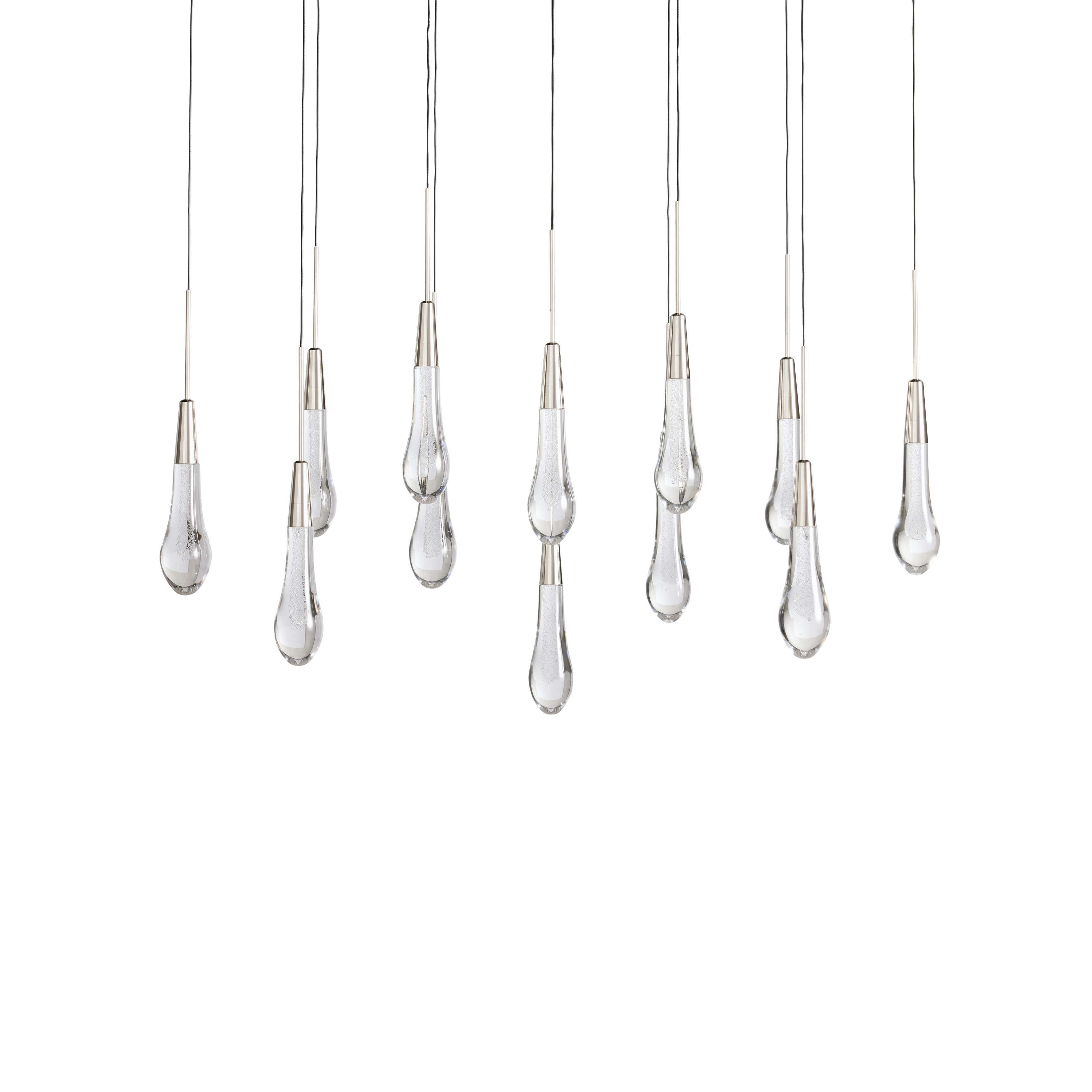 Soltaire Modern 37" Linear Chandelier