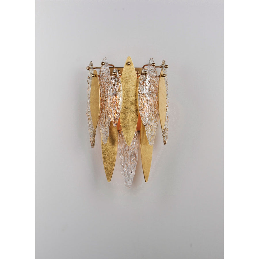 Majestic Gold Finish 18-inch Wall Sconce - Elegant Lighting Fixture