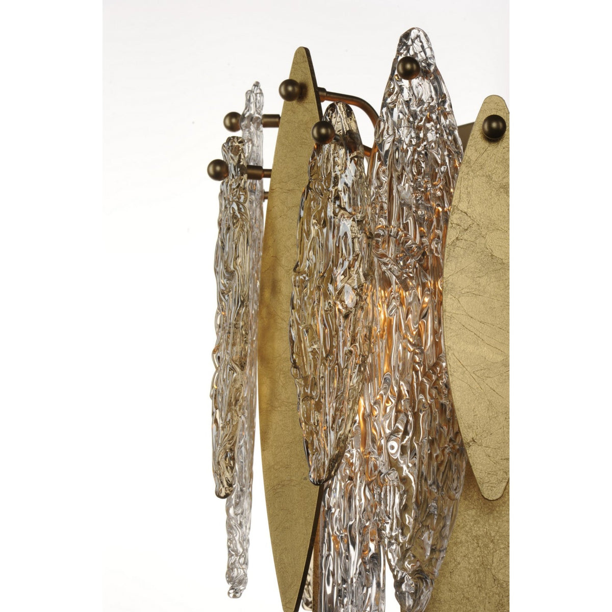 Majestic Gold Finish 18-inch Wall Sconce - Elegant Lighting Fixture