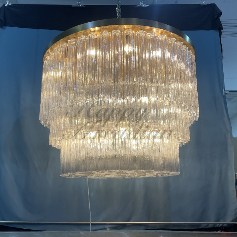 Ancelotti Round Tiered Chandelier 36''48"