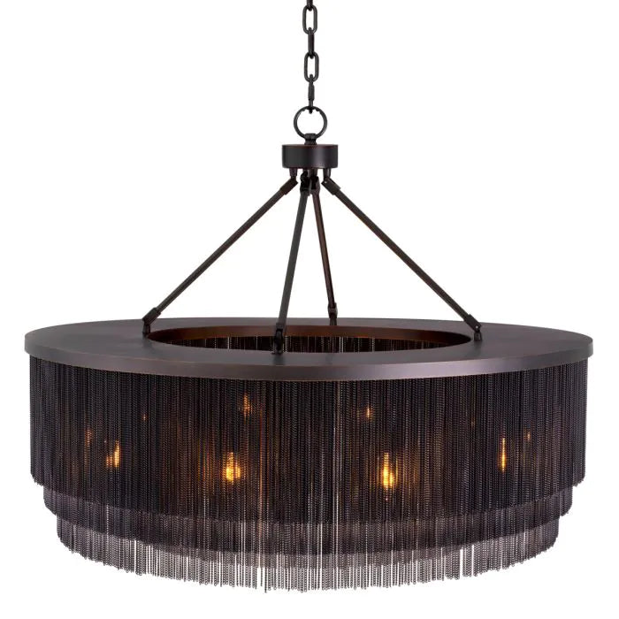 Tissot L - Bronze Highlight Finish Chandelier