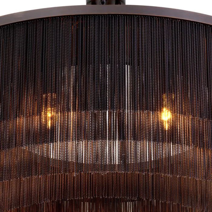 Tissot L - Bronze Highlight Finish Chandelier