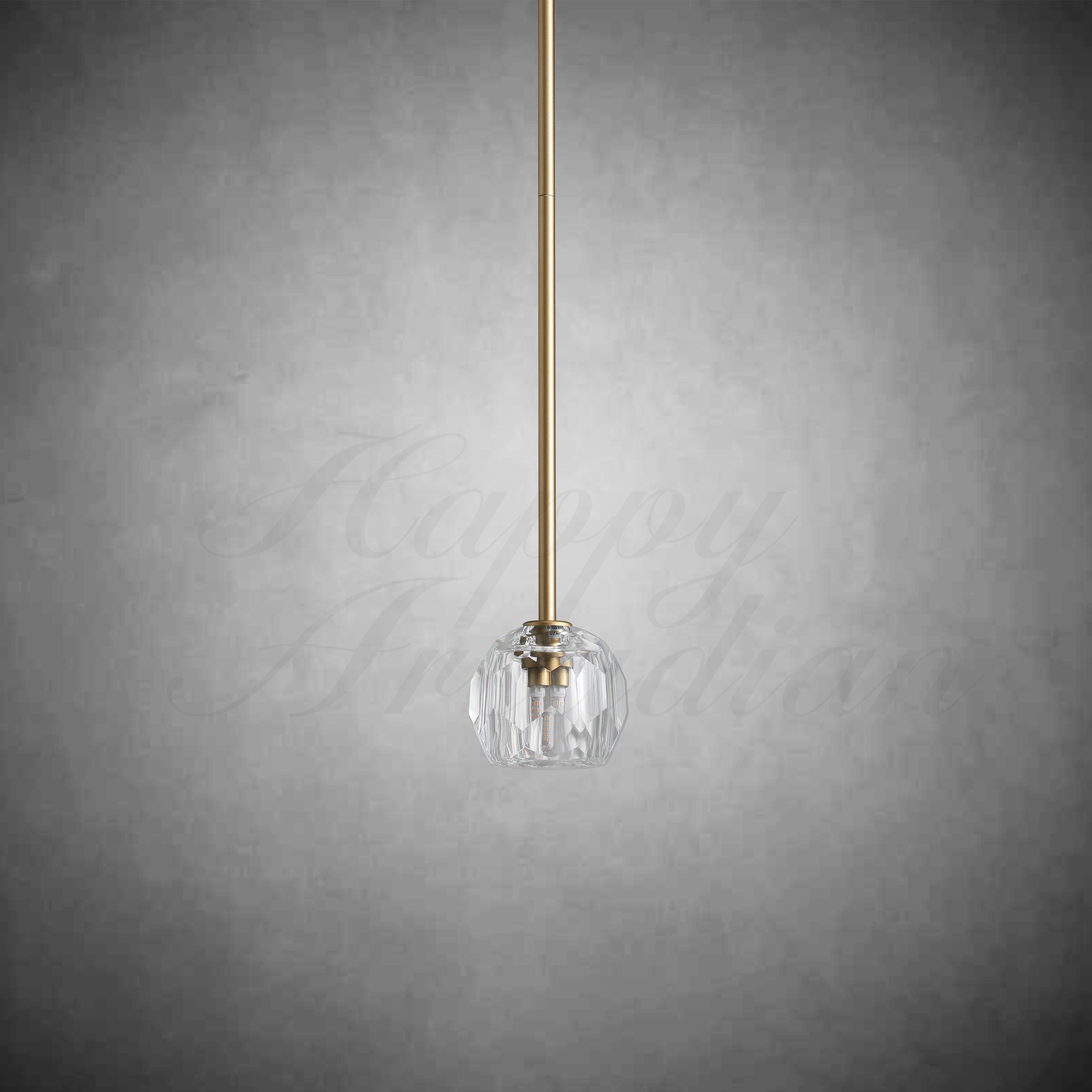 HA Bola De Crystal Ball Pendant Lighting (Cord)