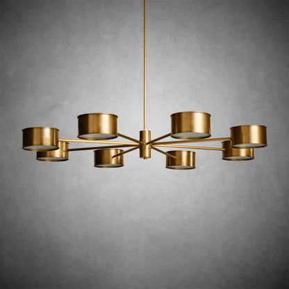 Doriselle Metal Round Chandelier