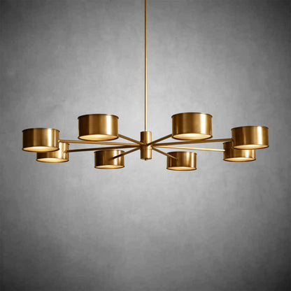 Doriselle Metal Round Chandelier