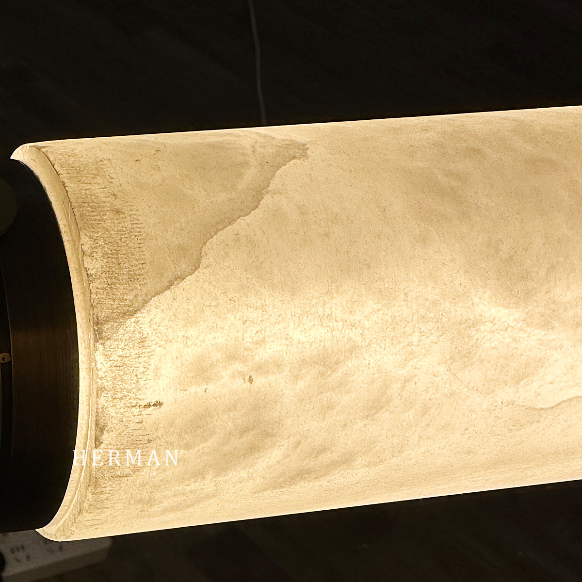 Alabaster Magnificence Art Linear Chandelier 39.4" 47.2" 55.1"