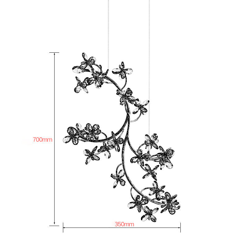 Modern Crystal Branch Chandelier Luxury Home Lighting chandeliers for dining room,chandeliers for stairways,chandeliers for foyer,chandeliers for bedrooms,chandeliers for kitchen,chandeliers for living room Kevinstudiolives   