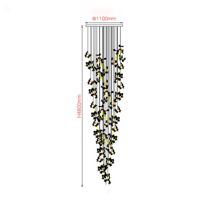 Modern Crystal Branch Chandelier Luxury Home Lighting chandeliers for dining room,chandeliers for stairways,chandeliers for foyer,chandeliers for bedrooms,chandeliers for kitchen,chandeliers for living room Kevinstudiolives   