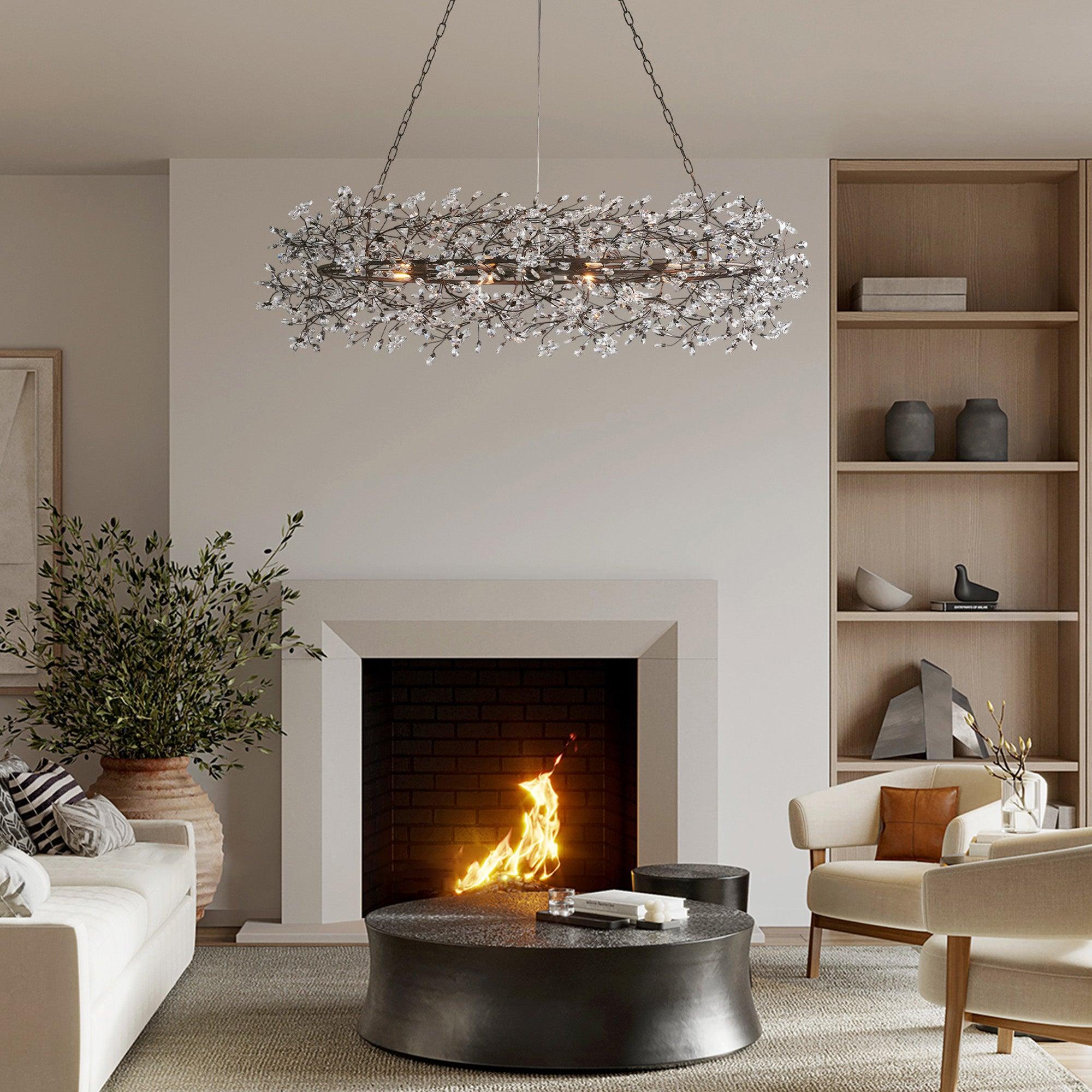 Fiore Oval Chandelier