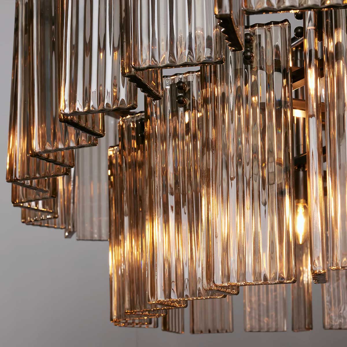 Delsie Oval 2 Tiered Chandelier