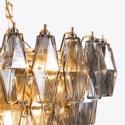 Asti Murano Chandelier - Vakkerlight