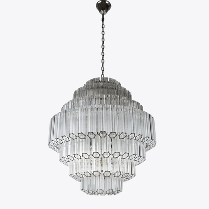 Clear Grande Palermo Chandelier - Vakkerlight