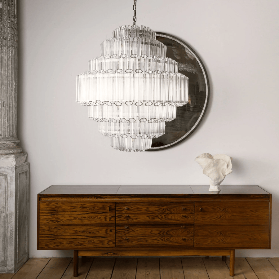 Clear Grande Palermo Chandelier - Vakkerlight