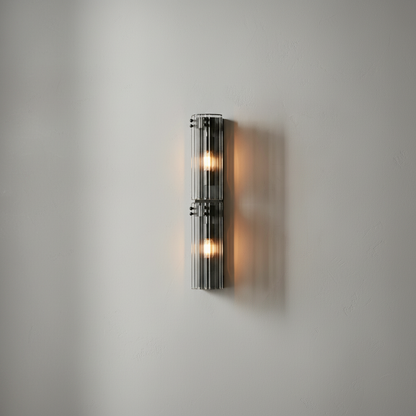 Luster Gaze Radiant Reeded Wall Sconce - Background Shot
