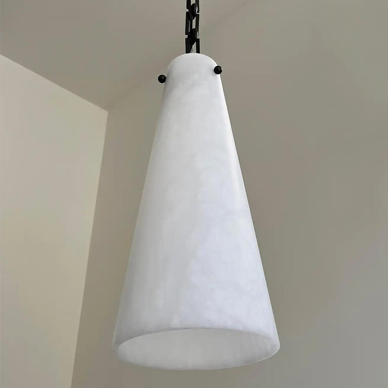 Contemporary Casey Alabaster Pendant Light For Kitchen Island, Living Room