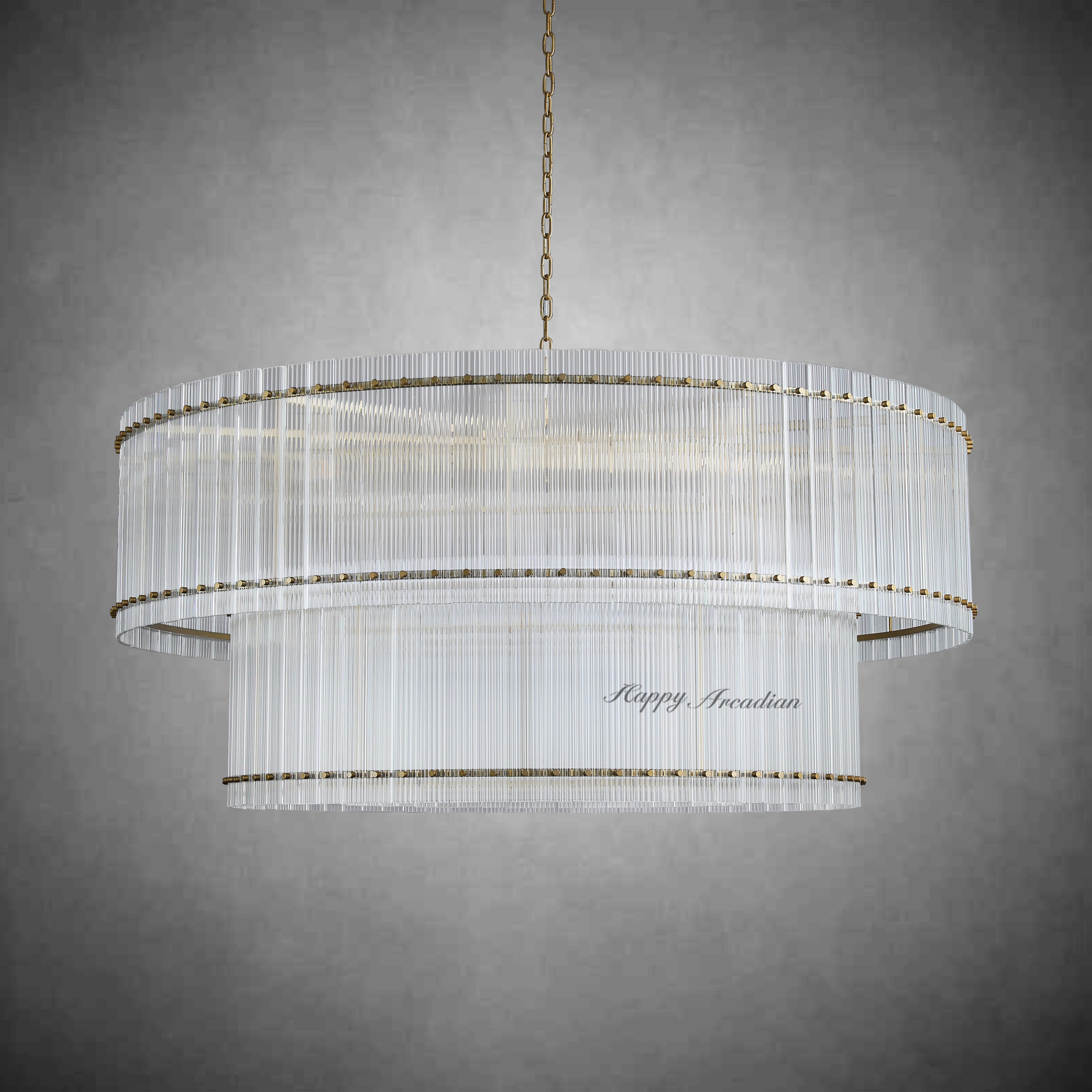 HA Damian TWO-TIER Round Chandelier