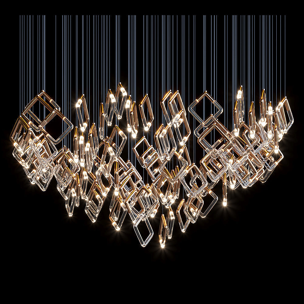 Linear Tube Scatter Pendant