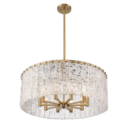 Haloire  Round Glass Chandelier